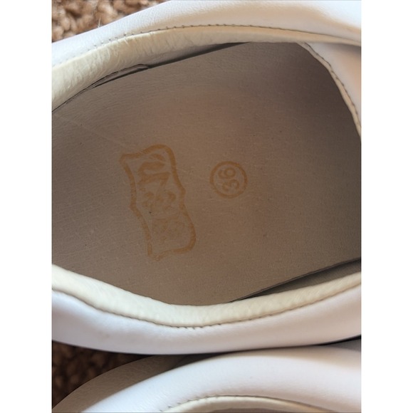 Ash Nikita White Leather Red Sequin Heart Lace Up Sneakers Shoes Love 36 US 6 - Picture 16 of 16